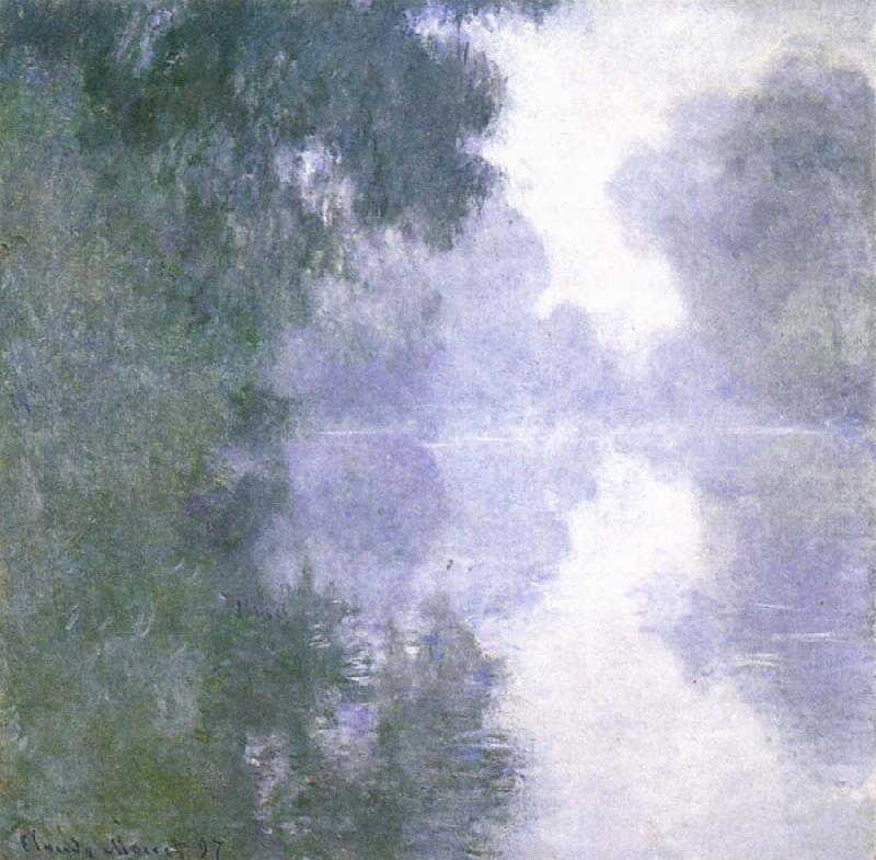 Claude Monet Arm of the Seine near Giverny in the Fog china oil painting image